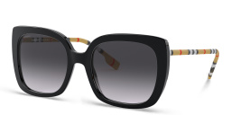 BURBERRY Oversized Square Sunglasses in Black – Product Photo 2
