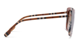 BURBERRY Square Sunglasses in Brown Check – Product Photo 3