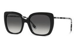 BURBERRY Oversized Square Sunglasses in Black – Product Photo 2