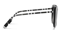 BURBERRY Oversized Square Sunglasses in Black – Product Photo 3