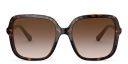 BVLGARI Square Sunglasses in Havana – Product Photo 1