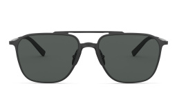 GIORGIO ARMANI Square Sunglasses in Matte Black – Product Photo 1