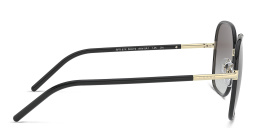 Shop PRADA Square Sunglasses in Black online.