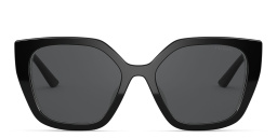 نظارة شمسية بإطار كات آي من برادا بلون أسود - صورة المنتج 1