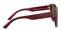 Shop PRADA Cat Eye Sunglasses in Bordeaux online.
