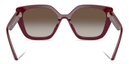 Shop PRADA Cat Eye Sunglasses in Bordeaux online.
