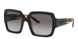 PRADA Square Sunglasses in Black – Product Photo 2