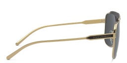 Dolce & Gabbana Square Sunglasses in Gold/Matte Black – Product Photo 3