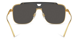 Dolce & Gabbana Square Sunglasses in Gold/Matte Black – Product Photo 4