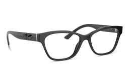 PRADA Rectangle Eyeglasses in Black – Product Photo 4