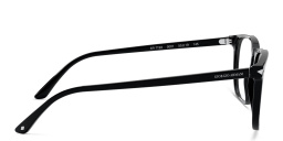 GIORGIO ARMANI Wide Square Eyeglasses in Black – Product Photo 3