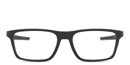 Oakley Port Bow Rectangle Eyeglasses in Satin Black – Product Photo 1