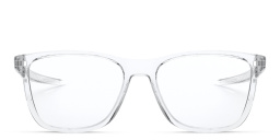 Oakley Centerboard Square Eyeglasses in Polished Clear – Product Photo 1