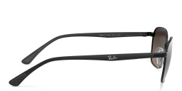 نظارة شمسية مربعة من راي بان بلون أسود - صورة المنتج 3