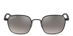 Ray-Ban Square Sunglasses in Black – Product Photo 1