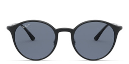 Ray-Ban Unisex Round Sunglasses in Black – Product Photo 1