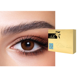 Shop Bella ELITE Monthly Color Contact Lenses - Cinnamon Brown online.