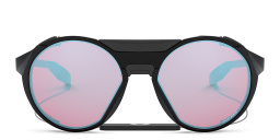 Oakley Clifden Round Sunglasses in Polished Black – Product Photo 1