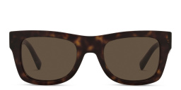 VALENTINO Square Sunglasses in Havana – Product Photo 1