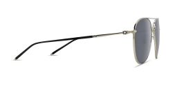 تسوق نظارة شمسية أفياتور مونت بلانك بلون فضي أونلاين.