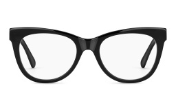 JIMMY CHOO Cat Eye Eyeglasses in Black Glitter – Product Photo 1