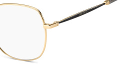 JIMMY CHOO Round Eyeglasses in Gold Black – Product Photo 3