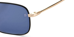 DAVID BECKHAM Rectangle Sunglasses in Black Gold – Product Photo 3