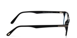 TOM FORD Rectangle Eyeglasses in Shiny Black – Product Photo 3