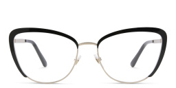 Wide Cat Eye Eyeglasses من EYE'M بلون أسود - صورة المنتج 1