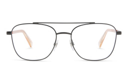 EYE'M Square Eyeglasses in Gunmetal – Product Photo 1