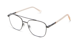 Shop EYE'M Square Eyeglasses in Gunmetal online.