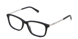 EYE'M Rectangle Eyeglasses in Black – Product Photo 2