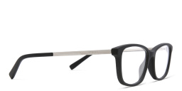 EYE'M Rectangle Eyeglasses in Black – Product Photo 3