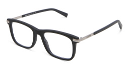EYE'M Square Eyeglasses in Black – Product Photo 2