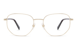 EYE'M Irregular Eyeglasses in Gold – Product Photo 1