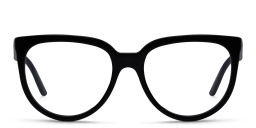 EYE'M Round Eyeglasses in Black – Product Photo 1