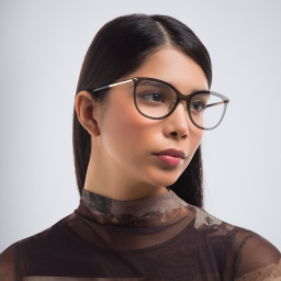 تسوق نظارة طبية بإطار كات آي EYE'M بلون رمادي أونلاين.