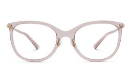 تسوق نظارة طبية بإطار كات آي EYE'M بلون وردي شفاف أونلاين.