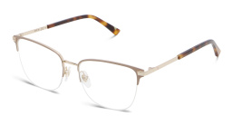 EYE'M Half Rim Cat Eye Eyeglasses in Nude – Product Photo 2