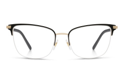 Half Rim Cat Eye Eyeglasses من EYE'M بلون أسود - صورة المنتج 1