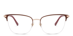 Half Rim Cat Eye Eyeglasses من EYE'M بلون أحمر - صورة المنتج 1