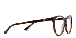 EYE'M Cat Eye Eyeglasses in Havana – Product Photo 3