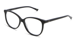 EYE'M Cat Eye Eyeglasses in Black – Product Photo 2