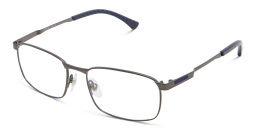 EYE'M Rectangle Eyeglasses in Gunmetal – Product Photo 2