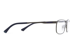 EYE'M Rectangle Eyeglasses in Gunmetal – Product Photo 3