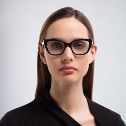 Shop EYE'M Cat Eye Eyeglasses in Black online.