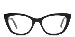 EYE'M Cat Eye Eyeglasses in Black – Product Photo 1