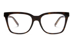 EYE'M Square Eyeglasses in Havana – Product Photo 1