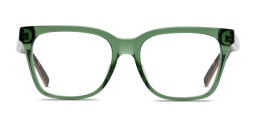 EYE'M Square Eyeglasses in Green – Product Photo 1