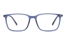 EYE'M Rectangle Eyeglasses in Blue – Product Photo 1